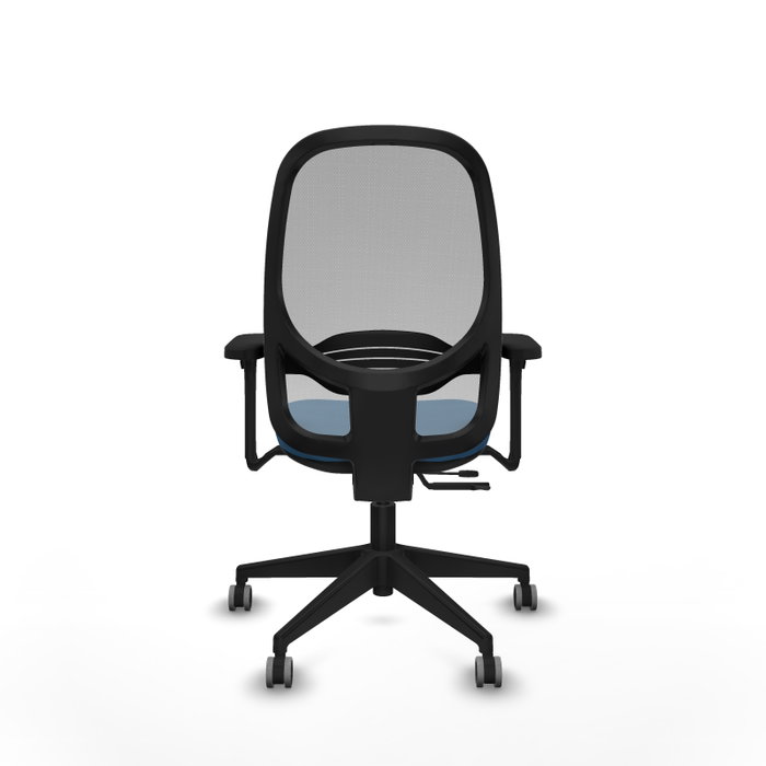 PIQUERAS Y CRESPO Silla de oficina Cilanco con mecanismo Sincro/Traslack Azul claro y Gris PIQUERAS Y CRESPO Silla de oficina Cilanco con mecanismo Sincro/Traslack Azul claro y Gris