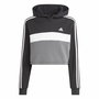 Chándal Mujer Adidas Tiberio 3- Stripes Colorblock Negro Gris