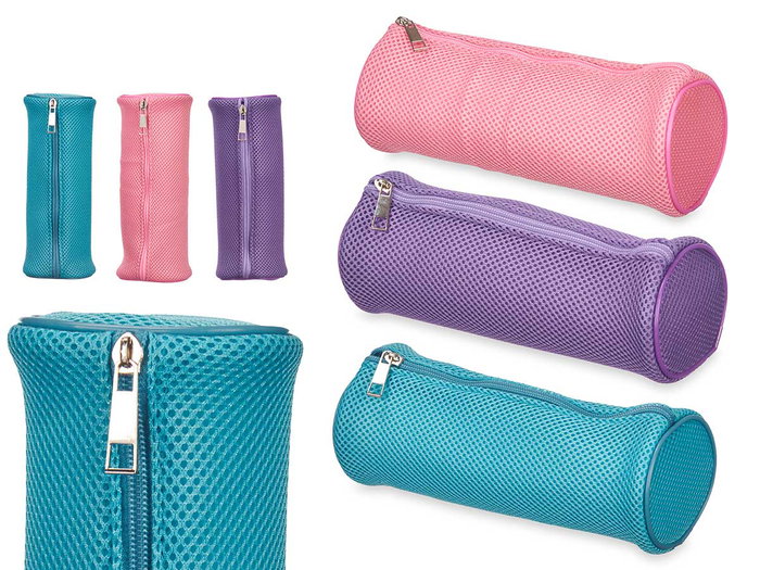 Pincello Estuche Cilindro Acolchado Surtidos Azul Morado Rosa 22 cm x 8 cm x 8 cm (Set de 24) Pincello Estuche Cilindro Acolchado Surtidos Azul Morado Rosa 22 cm x 8 cm x 8 cm (Set de 24)