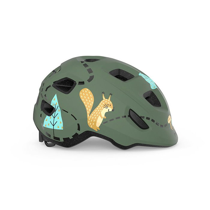 MET Casco HOORAY Infantil 52-55 cm Protección con Visera Integrada y Reflectantes