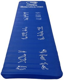 Tapete De Gimnasia Pvc Foam Domela Azul