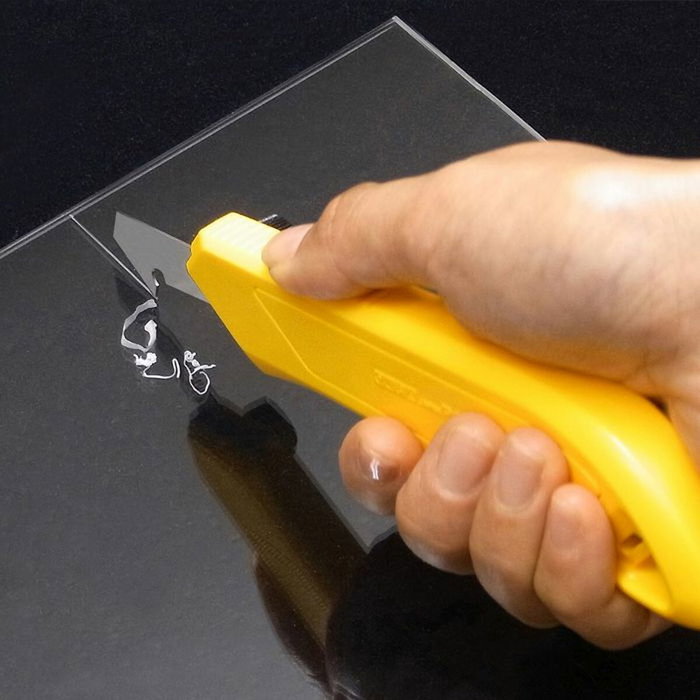 Olfa PC-L Cortador especial de plásticos, laminados y metacrilato