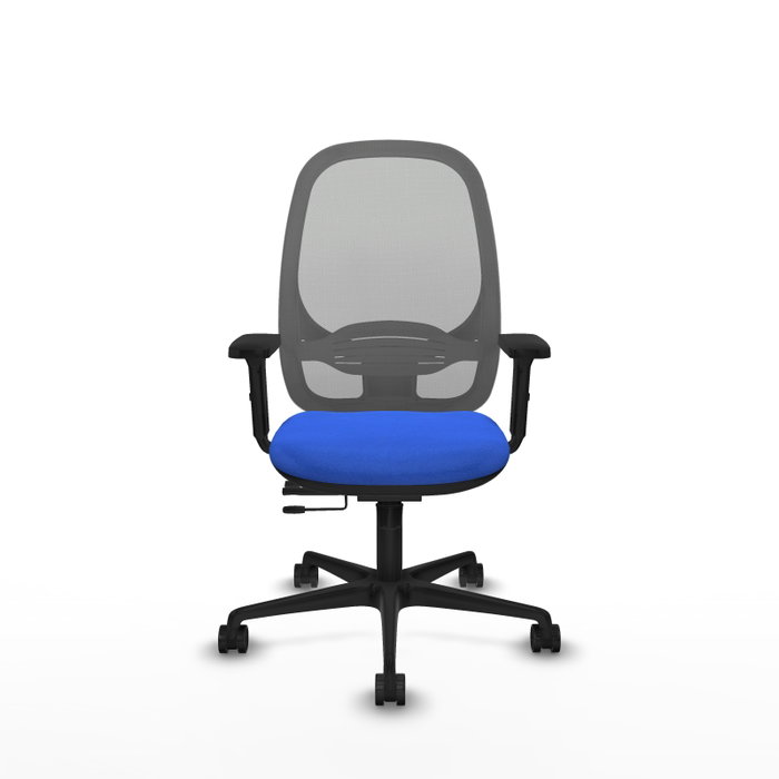 PIQUERAS Y CRESPO Silla de oficina Cilanco Azul y Gris