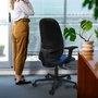 PIQUERAS Y CRESPO Silla de oficina Cilanco Azul y Gris