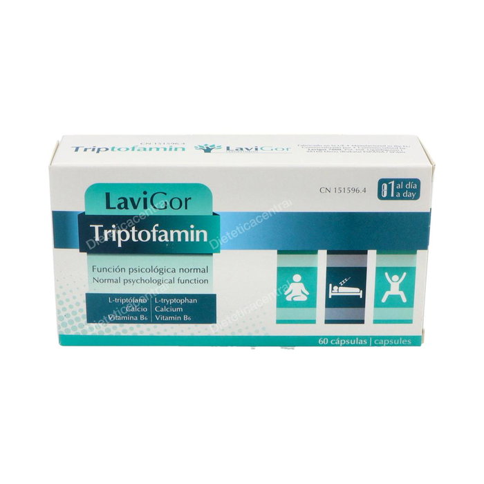 LAVIGOR TRIPTOFAMIN 60 cápsulas LAVIGOR TRIPTOFAMIN 60 cápsulas