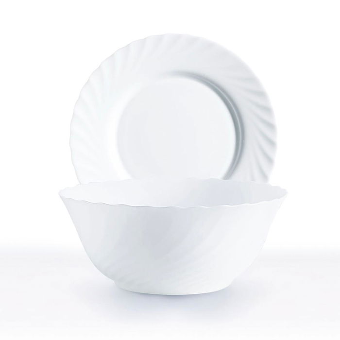 Vajilla Opal Trianon Luminarc 19 Piezas - 6 Personas