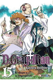 Editorial Ivrea, S.L. D.Gray-man 15 (Comic) de Katsura Hoshino