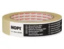 Tesa 4349 Cinta de Enmascarar para Pintar NOPI, Papel, 45 m x 25 mm, para Delimitar Zonas, Bordes Nítidos, Adhesivo de Caucho Natural