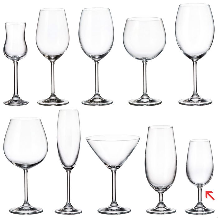 Crystalite Copa Cata 210 Ml Mm Crystalite Bohemia Vidrio Titanium Crystal Glass Pack 6 Unidades