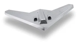 Metal Earth Maqueta 3D Metal RQ-170 Sentinel Lockheed Martin - Kit de Montaje Sin Pegamento ni Soldadura - Maqueta de Avión Ala Fija