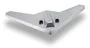 Metal Earth Maqueta 3D Metal RQ-170 Sentinel Lockheed Martin - Kit de Montaje Sin Pegamento ni Soldadura - Maqueta de Avión Ala Fija