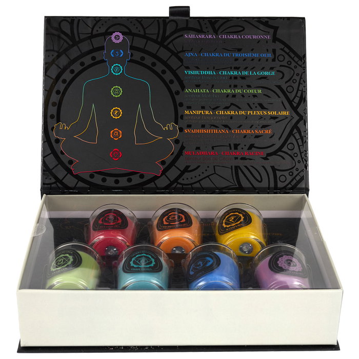 Home Deco Factory JGO. 7 Velas Perfumadas Chakra