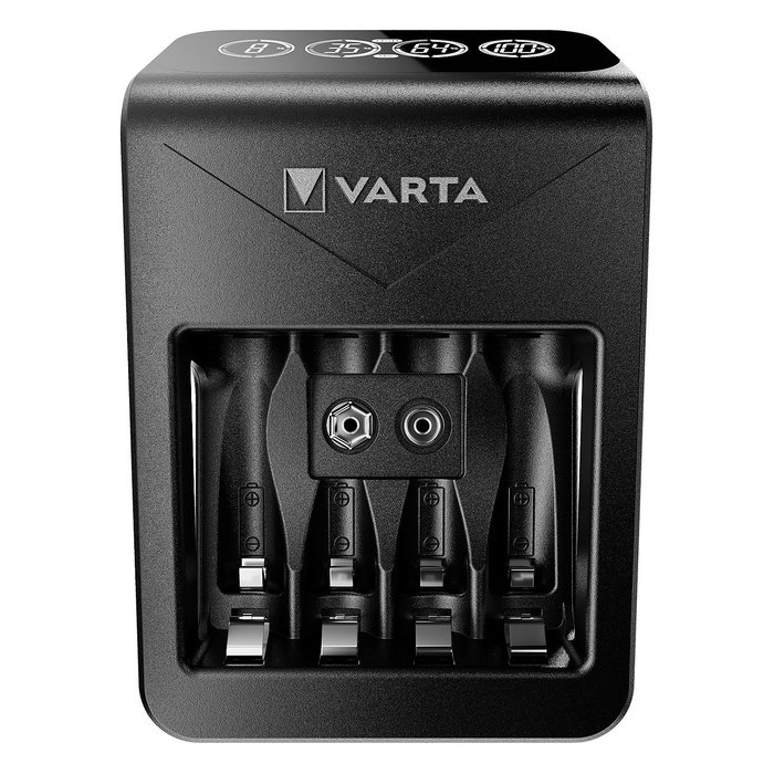 Varta LCD Plug Charger+ con 4 pilas AA 2100 mAh