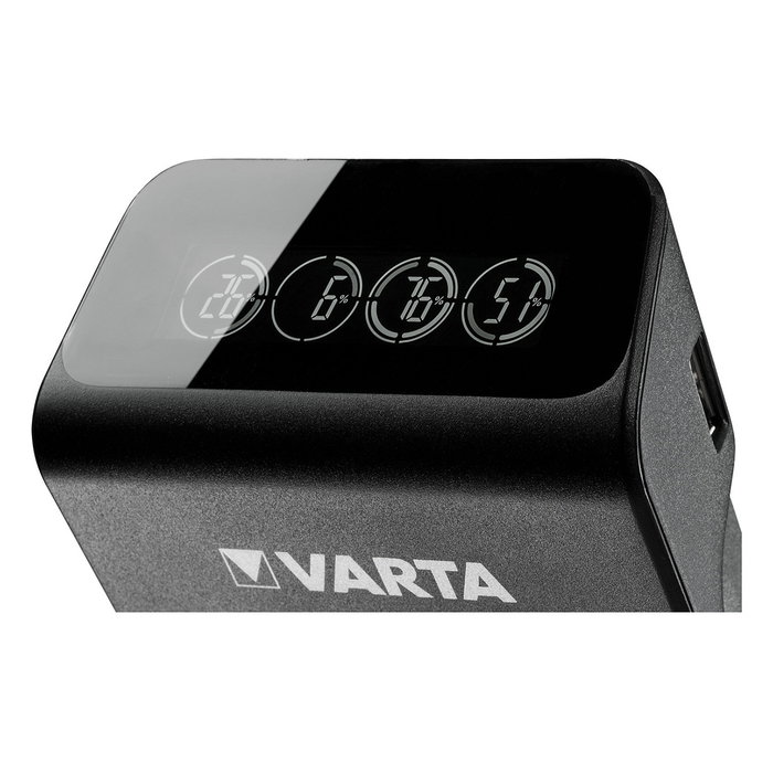 Varta LCD Plug Charger+ con 4 pilas AA 2100 mAh