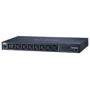 Aten PE6208G-ATB-G PDU Rack 1U Monitorizada, 8 Salidas AC, 16A, 100-240V, Control Remoto IP, Negro Aten PE6208G-ATB-G PDU Rack 1U Monitorizada, 8 Salidas AC, 16A, 100-240V, Control Remoto IP, Negro