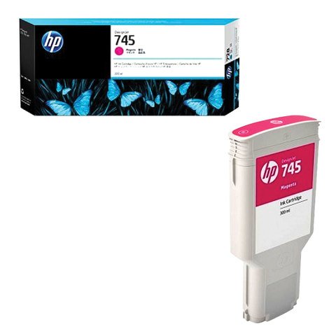 HP Cartucho de tinta 745 Magenta 300 ml para DesignJet Z2600/Z5600 HP Cartucho de tinta 745 Magenta 300 ml para DesignJet Z2600/Z5600