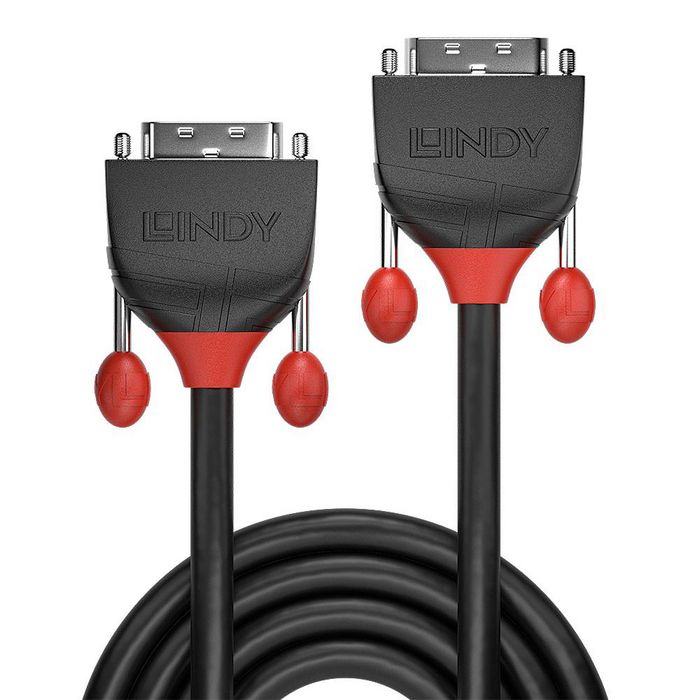 Lindy Cable DVI-D Dual Link 5m Negro 36254
