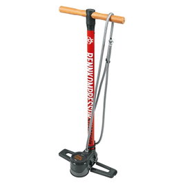 SKS Rennkompressor Bomba de Pie Suspensión 400 PSI Manómetro Digital Acero 650cm
