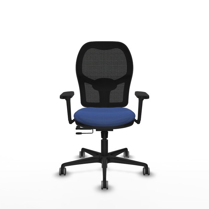 PIQUERAS Y CRESPO Silla de oficina Jorquera Azul marino y Negro