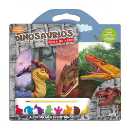 SALDAÑA ¡A COLOREAR Y DIVERTIRNOS! DINOSAURIOS FUERA DE SERIE