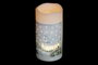DKD Home Decor Decoración Luminosa LED PP 7,5x7,5x15 IP44 Surtido de 3