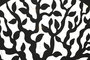 DKD Home Decor Decoración de Pared LED Metal Árbol Negro 40x40 cm