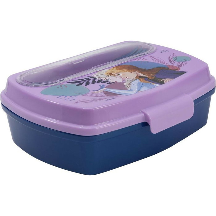 Licensing Sandwichera Divertida Frozen con Cubiertos