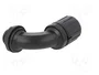 HELLERMANNTYTON Conector angular 90° M16 HelaGuard
