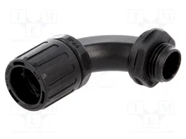 HELLERMANNTYTON Conector angular 90° M16 HelaGuard