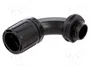 HELLERMANNTYTON Conector angular 90° M16 HelaGuard
