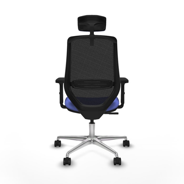 PIQUERAS Y CRESPO Silla de oficina Mardos Azul claro y Negro