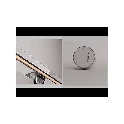 ALOGIC Illuminate Light Bar - Barra de Luz LED USB Plateada con Control Táctil y Enfoque Automático, 480 mm
