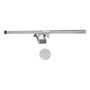 ALOGIC Illuminate Light Bar - Barra de Luz LED USB Plateada con Control Táctil y Enfoque Automático, 480 mm