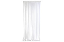 DKD Home Decor Cortina Blanco 240 x 90 x 0.2 cm Poliester Algodon