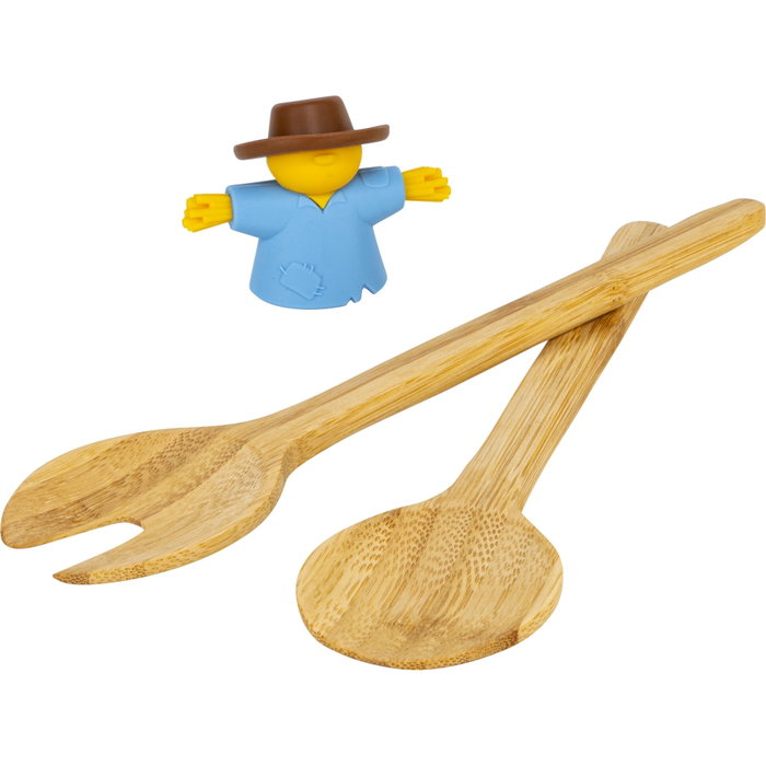 Ototo Sal Salatzange Pinza para Ensaladas Beige / Blue