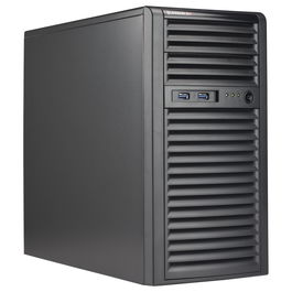 Supermicro CSE-731I-404B Servidor Mini Tower Negro Fuente 400W