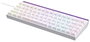 Ajazz NK68 Teclado Mecánico Red Switch Blanco