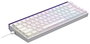 Ajazz NK68 Teclado Mecánico Red Switch Blanco