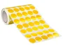Liderpapel Gomets Círculos Autoadhesivos 20 mm Amarillo Rollo de 2000 Unidades