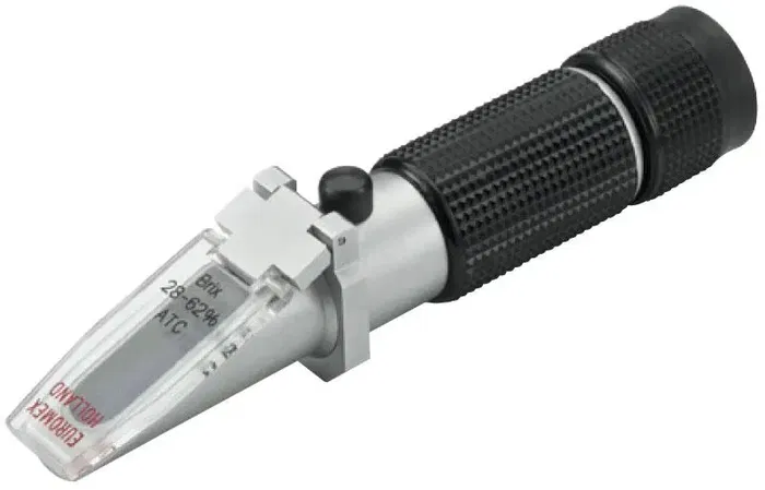 Euromex Refractómetro Clínica Ref 101 para Veterinaria - Proteína Sérica, Gravedad Específica Orina, Índice Refracción