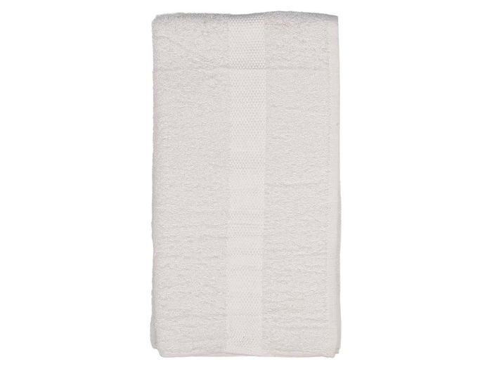 Berilo Toalla Lisa 90x150 cm Blanco, 400 g/m², 80% Algodón 20% Poliéster (Set de 12)