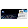 HP Toner 304A / CC532A Amarillo - Cartucho de Tóner Original Compatible con Impresoras HP