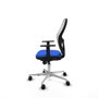 PIQUERAS Y CRESPO Silla de oficina Jorquera Azul y Blanco