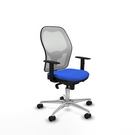 PIQUERAS Y CRESPO Silla de oficina Jorquera Azul y Blanco