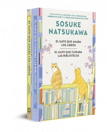 Pack El gato que amaba los libros (contiene: El gato que amaba los libros y El gato que cuidaba a las bibliotecas), Sosuke Natsukawa - DEBOLSILLO