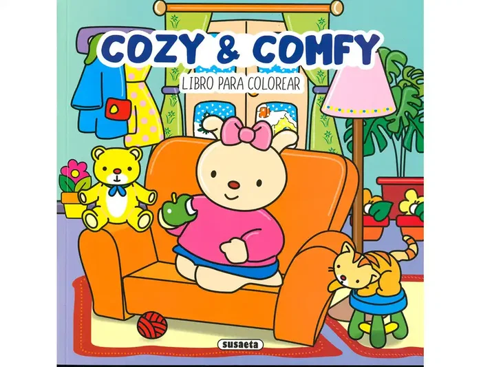 Susaeta Cozy & Comfy Cuaderno de Colorear 48 Páginas Susaeta Cozy & Comfy Cuaderno de Colorear 48 Páginas