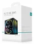 DeepCool FL12 SE 3IN1 Ventilador PC 12 cm Blanco Pack de 3 - RGB, PWM, 1900 RPM, Hidráulico, 9 Aspas