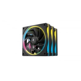 Deepcool Ventilador PC FL12-3IN1 ARGB 3x120mm Negro - Pack de 3 Ventiladores PWM con Luz ARGB