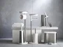 Joseph Joseph EasyStore SST Toilet Roll Hold con Cepillo de Inodoro