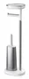 Joseph Joseph EasyStore SST Toilet Roll Hold con Cepillo de Inodoro
